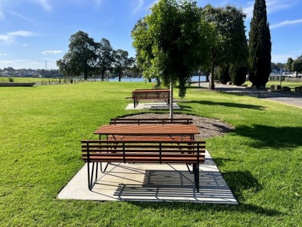 EM122-T, EM125-T - Custom DDA Garden Setting, with timber battens - Callan Park Waterfront Green - Greater Sydney Parklands.jpg